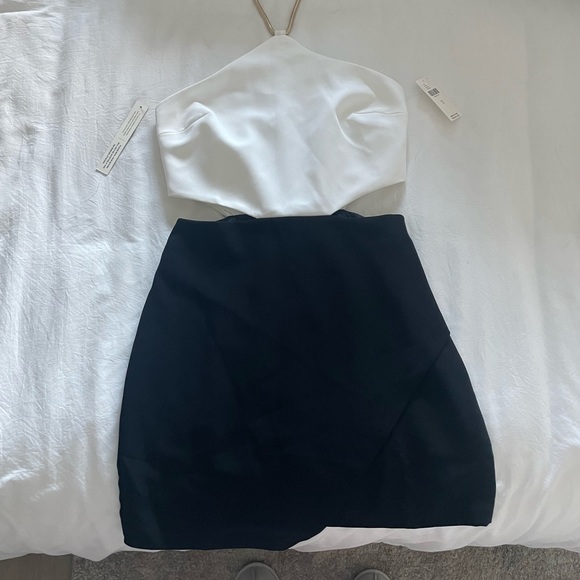 Amanda Uprichard Side-Cut Out Halter Dress - Picture 5 of 6